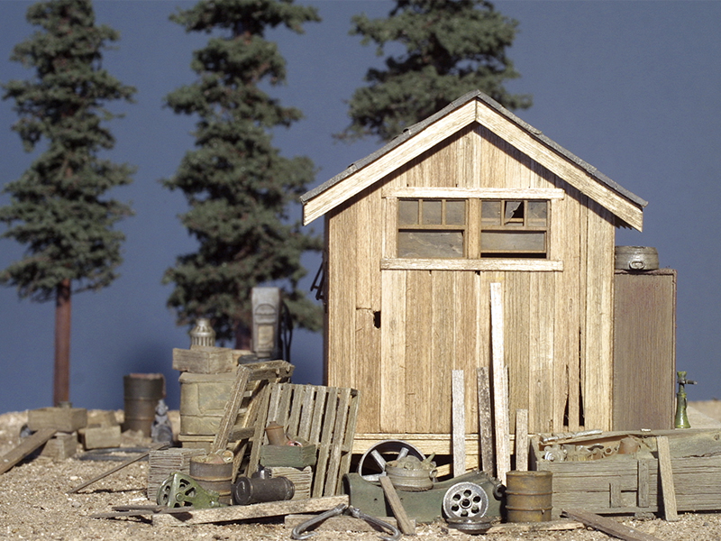 SierraWest Scale Models O Scale Tool Shed